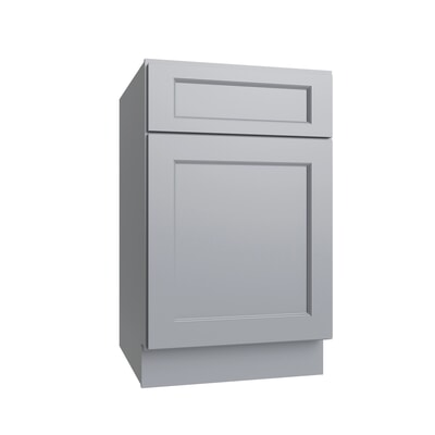 Metro Slate single door standard base cabinet, 15" W x 34.5" H x 24" D, ViaWood Cabinets item B15