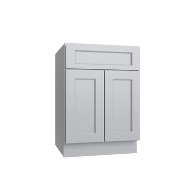 Metro Slate double door standard base cabinet, 24" W x 34.5" H x 24" D, ViaWood Cabinets item B24-2