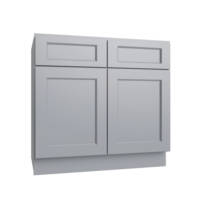 Metro Slate double door standard base cabinet, 30" W x 34.5" H x 24" D, ViaWood Cabinets item B30