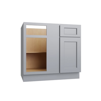 Metro Slate blind base cabinet, 48" W x 34.5" H x 24" D, ViaWood Cabinets item BB48