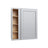 Metro Slate blind wall cabinet, 36" W x 42" H x 12" D, ViaWood Cabinets item BW3642