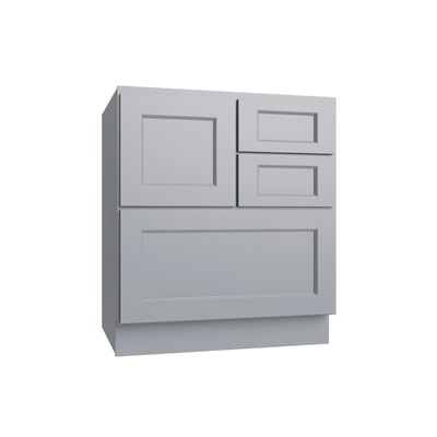 Metro Slate cooking center base cabinet, 30" W x 34.5" H x 24" D, ViaWood Cabinets item CC30