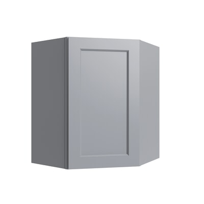 Metro Slate corner wall cabinet, 27" W x 36" H x 15" D, ViaWood Cabinets item CW2736
