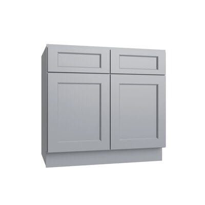 Metro Slate sink base cabinet, 48" W x 34.5" H x 24" D, ViaWood Cabinets item SB48