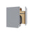 Metro Slate trash can base cabinet with one 50-quart can, 18" W x 34.5" H x 24" D, ViaWood Cabinets item TRB-1