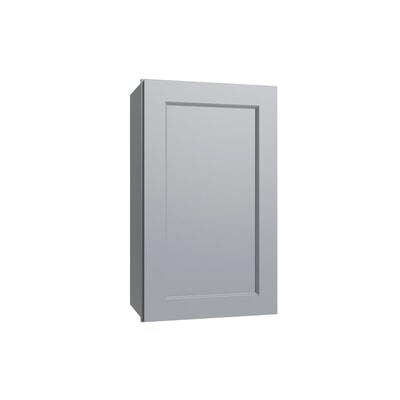 Metro Slate single door wall cabinet, 21" W x 42" H x 12" D, ViaWood Cabinets item W2142