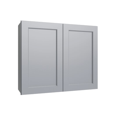 Metro Slate double door wall cabinet, 27" W x 36" H x 12" D, ViaWood Cabinets item W2736