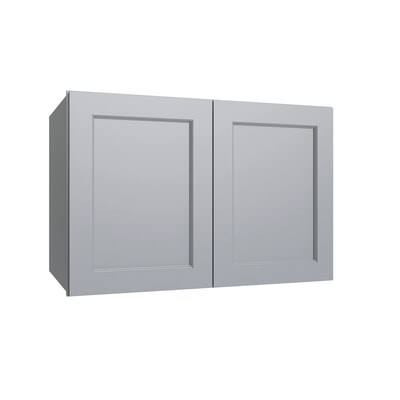 Metro Slate deep wall refrigerator cabinet, 36" W x 18" H x 24" D, ViaWood Cabinets item W361824