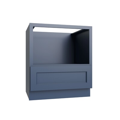 Metro Cove microwave base cabinet, 24" W x 34.5" H x 24" D, ViaWood Cabinets item MBC24