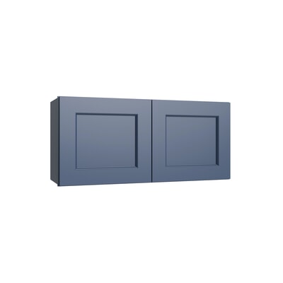 Metro Cove double door wall cabinet, 30" W x 12" H x 12" D, ViaWood Cabinets item W3012