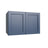 Metro Cove deep wall refrigerator cabinet, 33" W x 24" H x 24" D, ViaWood Cabinets item W332424