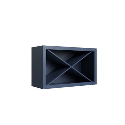 Metro Cove wine rack, 30" W x 18" H x 12" D, ViaWood Cabinets item WR3018