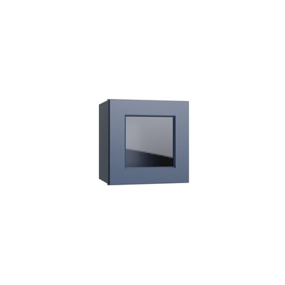 Metro Cove wall cabinet with glass, 12" W x 15" H x 12" D, ViaWood Cabinets item WS1215