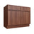 Studio Walnut double door base cabinet with center stile, 42" W x 34.5" H x 24" D, ViaWood Cabinets item B42