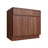 Studio Walnut sink base cabinet, 30" W x 34.5" H x 24" D, ViaWood Cabinets item SB30