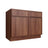 Studio Walnut sink base cabinet, 48" W x 34.5" H x 24" D, ViaWood Cabinets item SB48