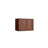 Studio Walnut single door wall cabinet, 18" W x 15" H x 12" D, ViaWood Cabinets item W1815