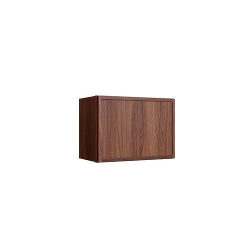 Studio Walnut single door wall cabinet, 21" W x 15" H x 12" D, ViaWood Cabinets item W2115