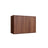 Studio Walnut double door wall cabinet, 27" W x 15" H x 12" D, ViaWood Cabinets item W2715-2