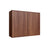 Studio Walnut double door wall cabinet, 30" W x 30" H x 12" D, ViaWood Cabinets item W3030