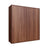 Studio Walnut double door wall cabinet, 33" W x 42" H x 12" D, ViaWood Cabinets item W3342
