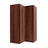 Studio Walnut easy reach wall cabinet, 24" W x 42" H x 12" D, ViaWood Cabinets item WER2442