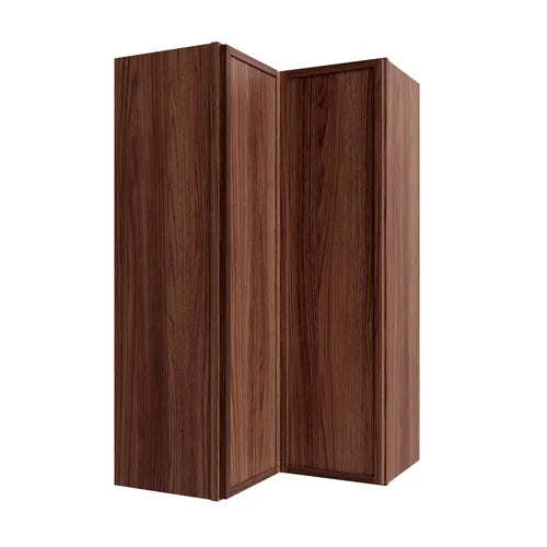 Studio Walnut easy reach wall cabinet, 24" W x 42" H x 12" D, ViaWood Cabinets item WER2442