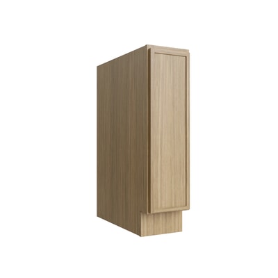Studio Oak single door full height base cabinet, 9" W x 34.5" H x 24" D, ViaWood Cabinets item B09