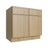 Studio Oak double door base cabinet with center stile, 39" W x 34.5" H x 24" D, ViaWood Cabinets item B39