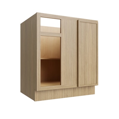 Studio Oak blind base cabinet, 30" W x 34.5" H x 24" D, ViaWood Cabinets item BB36