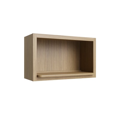 Studio Oak microwave wall cabinet, 30" W x 18" H x 12" D, ViaWood Cabinets item MWC3018