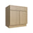 Studio Oak sink base cabinet, 33" W x 34.5" H x 24" D, ViaWood Cabinets item SB33