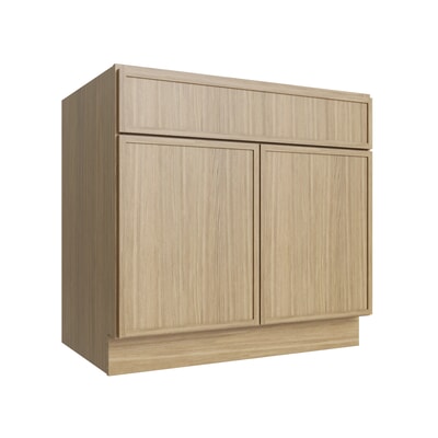 Studio Oak sink base cabinet, 36" W x 34.5" H x 24" D, ViaWood Cabinets item SB36