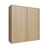 Studio Oak double door wall cabinet, 24" W x 42" H x 12" D, ViaWood Cabinets item W2442-2