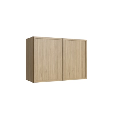 Studio Oak double door wall cabinet, 30" W x 21" H x 12" D, ViaWood Cabinets item W3021