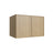 Studio Oak deep wall refrigerator cabinet, 33" W x 24" H x 24" D, ViaWood Cabinets item W332424