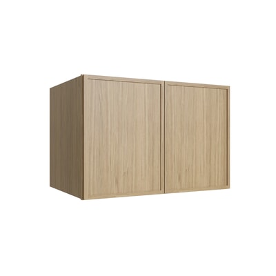 Studio Oak deep wall refrigerator cabinet, 36" W x 24" H x 24" D, ViaWood Cabinets item W362424