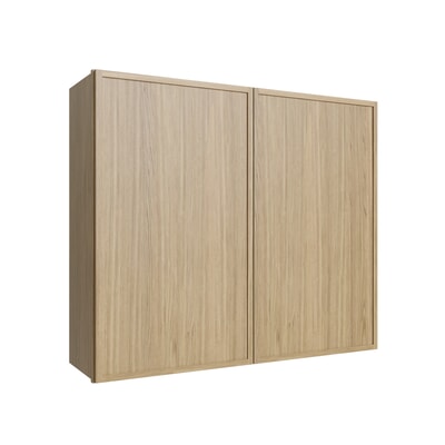 Studio Oak double door wall cabinet, 42" W x 36" H x 12" D, ViaWood Cabinets item W4236