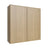 Studio Oak double door wall cabinet, 42" W x 42" H x 12" D, ViaWood Cabinets item W4242