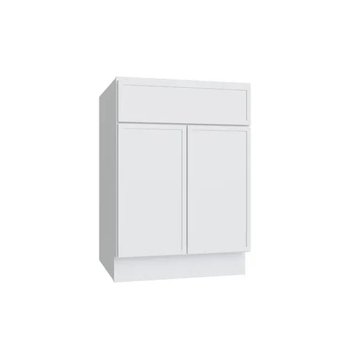 Studio White double door standard base cabinet, 36" W x 34.5" H x 24" D, ViaWood Cabinets item B36