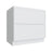 Studio White two drawer base cabinet, 36" W x 34.5" H x 24" D, ViaWood Cabinets item DB36-2