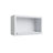 Studio White microwave wall cabinet, 30" W x 18" H x 12" D, ViaWood Cabinets item MWC3018