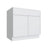 Studio White sink base cabinet, 36" W x 34.5" H x 24" D, ViaWood Cabinets item SB36