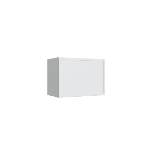 Studio White single door wall cabinet, 15" W x 15" H x 12" D, ViaWood Cabinets item W1515