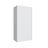 Studio White single door wall cabinet, 15" W x 42" H x 12" D, ViaWood Cabinets item W1542