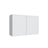 Studio White double door wall cabinet, 30" W x 24" H x 12" D, ViaWood Cabinets item W3024