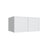 Studio White deep wall refrigerator cabinet, 33" W x 18" H x 24" D, ViaWood Cabinets item W331824