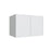 Studio White deep wall refrigerator cabinet, 33" W x 24" H x 24" D, ViaWood Cabinets item W332424