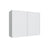 Studio White double door wall cabinet, 39" W x 30" H x 12" D, ViaWood Cabinets item W3930