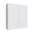 Studio White double door wall cabinet, 39" W x 42" H x 12" D, ViaWood Cabinets item W3942